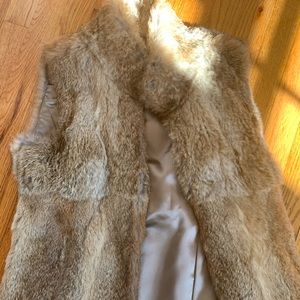 Michael Kors Rabbit Fur Vest